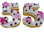 торт Цифры 55