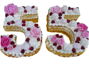 торт Цифры 55